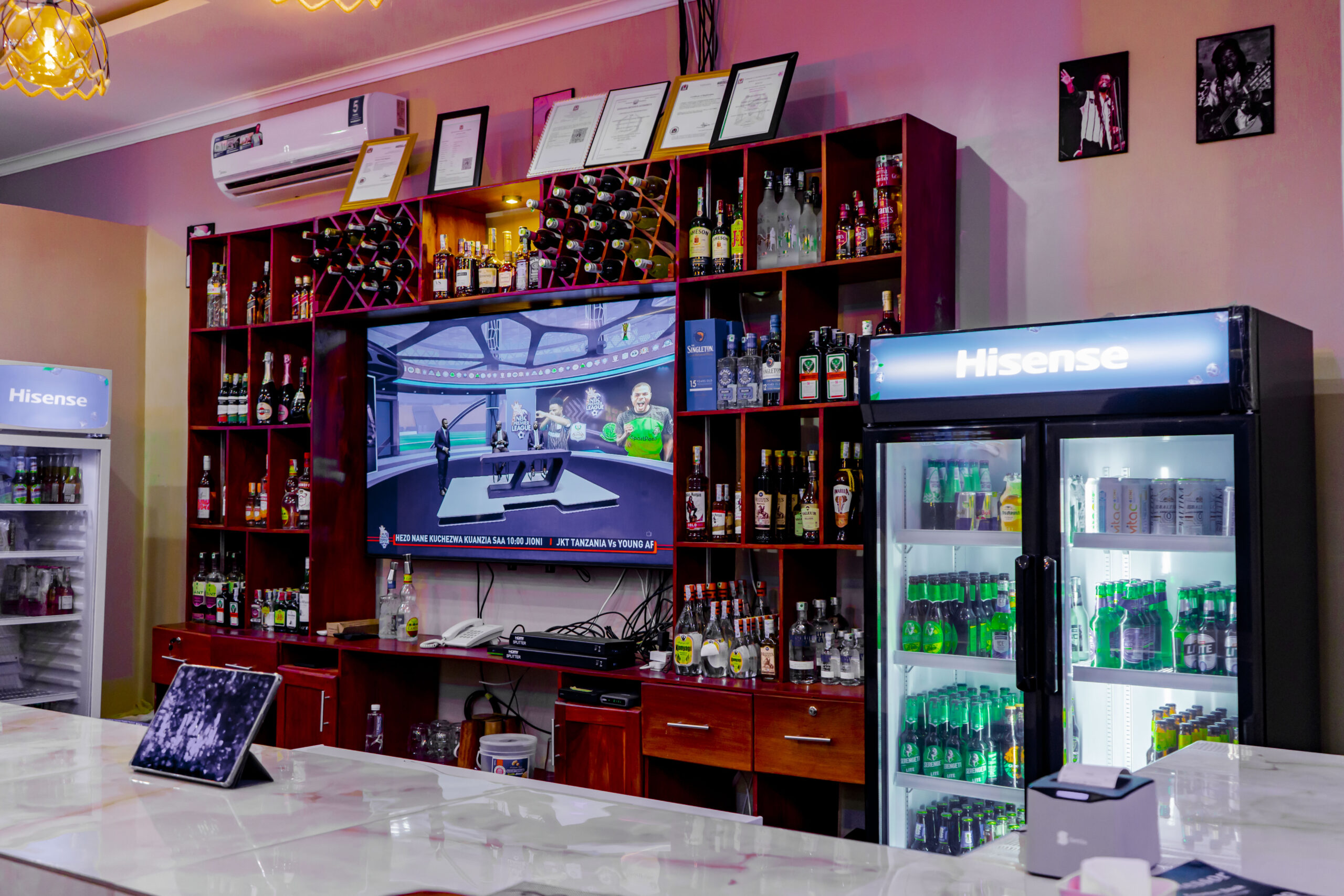 lounge bar experience in kibaha